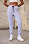 Women's Jogger Pants with Elastic Waist and Cuffs - 5