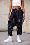 Women's Balloon Loose Shalwar Trousers - 2