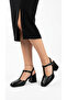 Black Women's Heeled Shoes - 3