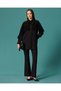 Tunic with Scarf Collar and Cape Detail - 2