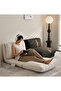 Foldable Tatami Sofa Bed, 3-in-1 Multi-Functional Sleeper Chair Bed, 5-Position Adjustable Folding Lazy Sofa Single-Seat Floor Sofa Chair Lounge Chair Couches, Convertible Sofa Bed Balcony(White) - 2