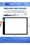 A4 LED Copy Board Light Tracing Box Portable USB Power Drawing Pad Tracing Copy Board with 3 Adjustable Brightness for Tattoo Drawing & Streaming & Sketching & Animation & Stenciling - 7