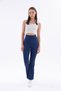 High Waist Spanish Flare Casual Pants - 6