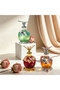 Luxury 25ml Glass Essential Oil Bottle with Butterfly Design, Perfume Container with Enamel Floral Metal Accents, Empty Refillable Decorative Bottle for Home, Office, Aromatherapy Decor. - 3