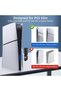 محول USB 6 في 1 لجهاز PS5 Slim، محول توسعة عالي السرعة مع منفذ Type-C واحد، ومنفذ Type-A واحد - 2