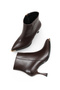 Adara Mina Women's Pointed Toe Thin Heeled Boots 0012832 Brown Skin - 2