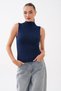 Women's Half Fisherman Sleeveless Blouse 265076 - 2
