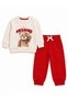 Girls 2-Piece Graphic Sweatshirt & Jogger Pants Set - 4