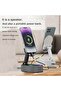 Phone stand wireless speaker, RGB light, 360° foldable. - 2