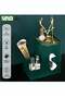 3 In 1 Multifunctional Tissue Holder Box Antlers Can Hang Jewelry Jewelry Storage Box Tissue Box With Side Storage Modern Desktop Tissue Box - 5