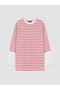 Lcw Modest Crew Neck Striped Women's Tunic