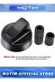 4 Pack Universal Control Knobs Replacement with 12 Adapters for Oven Stove Range - 5