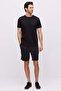 Men's Shorts with Elastic Waist and Ties