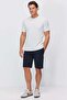 Men's Elastic Waist Pocketed Shorts