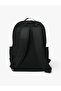 Backpack Unisex Black Multi Pcket Bpck - 3
