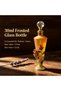 Luxury 30ml Empty Perfume Bottle with Metal Rose and Rhinestone Decoration, Vintage Style Refillable Glass Essential Oil Container, Ideal Gift for Women, Elegant Home Fragrance Vanity Decor. - 5