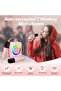Girls karaoke microphone, portable speaker, 2 mics. - 3