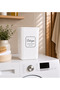 3 Liter Vacuum Sealed Acrylic Plastic Detergent Storage Box with Shovel and Label as a Gift