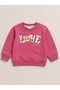 Girls 2-Piece Graphic Sweatshirt & Printed Jogger Pants Set - 4