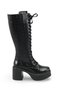 Celeste Lila Women's Heeled Boots 0012304 Black Crocodile - 3
