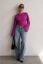Viscose Cotton Lycra Natural Blouse\T-Shirt\Top Suitable for Hijab Wear with Waist Fit - 2