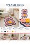 Eta Written and Thematic Modern Woven Base Decorative Carpet Eta4150 - 4