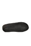 Black Cross-Strapped Women's Wedge Heel Slippers - 5