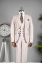 Vest Suit Beige - 2