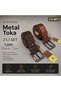 Men's 100% Genuine Leather Belt Set of 2 Fabric - 2