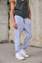 Men's Jogger Pants with Elastic Waist and Cuffs - 3