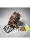 Men's 100% Genuine Leather Belt Fabric