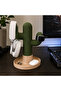 Cactus Shaped Headphone Stand Smart Watch Hanger Desktop Organizer - 6