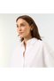 Plain Long-Sleeved Shirt White - 3