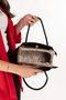 Women's Small Size Handy Handbag Ald.1412 Black - 6