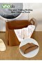 3-Pack Felt Storage Basket Foldable Multifunctional Clothes Organizer Dirty Laundry Storage Box - 6