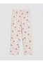 Peak New Season Ecru Crew Neck Girls' Pajama Set - 5