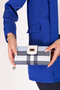 Daily Useful Wallet and Card Holder Sp.9028 Blue Plaid - 2