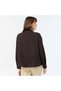 Fluid Plain Blouse Brown - 5