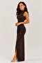 Premium Drapeli Maxi Evening Dress - 2