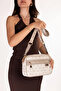 Women's Daily Stylish and Useful Cross Shoulder Bag Sp.1280 Cream Text - 3