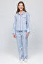 Women's Cotton Pajama Top - Love on Line - 3