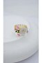 Flower Design Adjustable Ring - 2