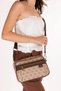 Women's Daily Stylish and Useful Cross Shoulder Bag Sp.1280 Mink Text - 2