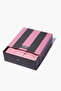 Women's Cotton Pajama Top - Pink & Ganache - 2