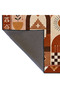Sdt Traditional Patterned Modern Woven Base Decorative Carpet Sdtamor5196 - 4