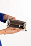 Daily Useful Wallet and Card Holder Sp.9028 Blue Plaid - 5