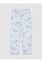 Vizyon New Season Blue Cinnamoroll Printed Girls' Pajama Set - 6