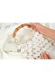 Çnt010 Bamboo Handle Sequin Embroidered Clutch Bag - 2