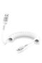 Carplay Coiled Cable Usb-A to Usbc Fast Charging Data Sync Cord Retractable Cable |   Car Charging Cable B