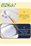 Stainless Steel Student Lunch Box Long-term Preservation Separation Leak-proof Large Capacity Stainless Steel Lunch Box With Tableware Blue - 2